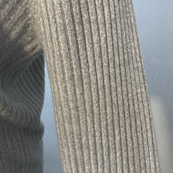 Vintage Casual Corner Annex Light Gray Cardigan Sweater Sz L - Picture 6 of 10